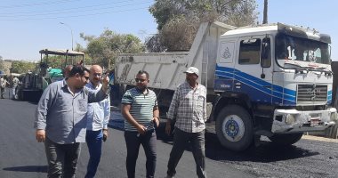 محافظ سوهاج: البدء في رصف شارع النقراشي ومنطقتى العمرى وحى راشد رصف شارع النقراشي