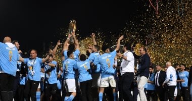 بيراميدز يرفع كأس دورى أبطال أفريقيا لأول مرة فى تاريخه بيراميدز