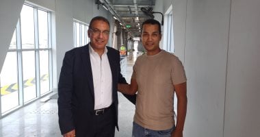 اللواء ماجد متولى نائب وزير النقل والزميل سيد الخلفاوى