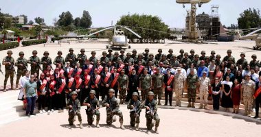 القوات المسلحة تنظم زيارة لوفد من شباب المصريين المقيمين بالخارج وطلبة الجامعات القوات المسلحة تنظم زيارة لوفد من شباب المصريين