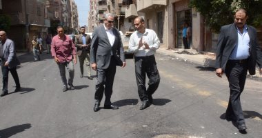 محافظ الغربية يتفقد مشروعات الرصف والتطوير بمركز طنطا