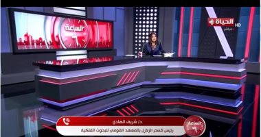 البحوث الفلكية لـ"الساعة 6": نشاط الزلازل داخل مصر ضعيف جدا مداخلة الدكتور شريف الهادى رئيس قسم الزلازل بالمعهد القومى للبحوث الفلكية