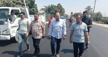 جولة ميدانية موسعة لنائب محافظ الجيزة بمركزى الصف وأطفيح.. صور
