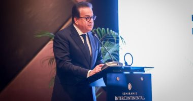 وزير الصحة يشارك فى فعاليات المنتدى المصرى - الألمانى للرعاية الصحية الدكتور خالد عبدالغفار نائب رئيس مجلس الوزراء للتنمية البشرية وزير الصحة