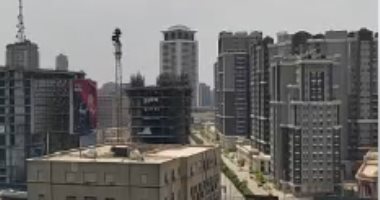 من العشوائية لأفضل واجهة للقاهرة.. مثلث ماسبيرو يتحول من عشش إلى أبراج.. فيديو مثلث ماسبيرو
