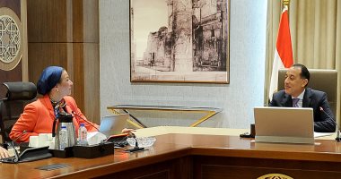 استعدادا لتسلم مهام منصبها الأممي.. رئيس الوزراء يستعرض مع وزيرة البيئة حصاد عمل الوزارة الدكتور مصطفى مدبولى والدكتورة ياسمين فؤاد