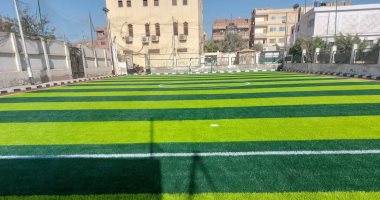 مديرية الشباب بكفر الشيخ تتسلم ملعبى كفر المرازقة وحصة الغنيمى بعد تطويرهما ملعب كفر المرازقة عقب تطويره