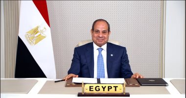 الرئيس السيسى يطالب باتخاذ خطوات فعالة لاحتواء اتساع الفجوة التنموية والتمويلية السيد الرئيس عبد الفتاح السيسي