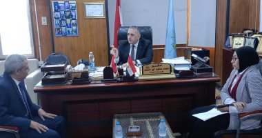 صحة كفر الشيخ تناقش سبل التعاون مع التأمين الصحي