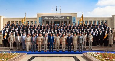 الأكاديمية العسكرية تحتفل بتخرج دورتين لمهندسى وزارة الرى ومركز تخطيط استخدامات أراضى الدولة