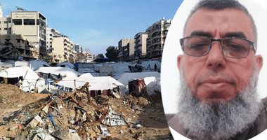 السعادة قرار رغم الألم.. استشارى نفسي يعالج مرضاه فى دول أخرى من داخل خيمة بغزة.. عبد الرحمن الرنتيسي لـ"اليوم السابع": آلة الحرب ونقص الغذاء والطاقة يؤثرون على عملي.. ونزحت 7 مرات وأتعاطى مع الواقع بسرور عبد الرحمن الرنتيسي
