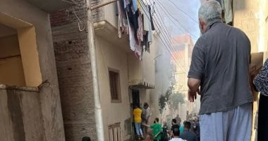 السيطرة على حريق محل فطاطرى فى المرج حريق ـ أرشيفية