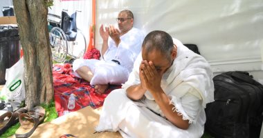 حجاج الجمعيات الأهلية يستعدون للتوجه إلى مزدلفة مع غروب الشمس.. صور حجاج الجمعيات الأهلية يستعدون للتوجه إلى مزدلفة