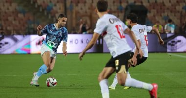 بيراميدز يتفوق على الزمالك أداء ونتيجة فى الشوط الأول بنهائى كأس مصر.. رأسية قطة تهز الشباك البيضاء.. الكرواتي يورتشيتش يتلاعب بالرمادى.. لاعبو الأبيض خارج الخدمة باستثناء عبد الله السعيد الزمالك وبيراميدز