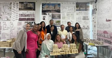 طلاب الجامعة الألمانية يقدمون تصميما هندسيا لـ"راعى مصر" لإنشاء مدينة بالمنيا