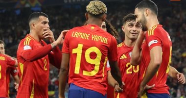 إسبانيا ضد فرنسا.. اللاروخا يتفوق بثنائية فى الشوط الأول بدورى الأمم منتخب إسبانيا