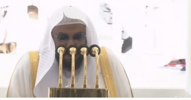 فى خطبة الجمعة.. خطيب المسجد الحرام: اللهم أنجِ المستضعفين فى فلسطين الشيخ الدكتور عبدالله الجهني