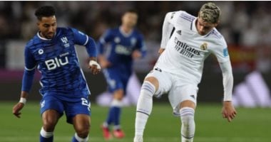 جانب من مباراة سابقة بين ريال مدريد والهلال