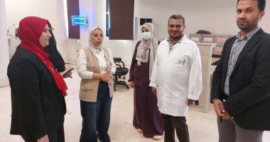 وكيل وزارة الصحة بالإسماعيلية تتفقد مستشفى التل الكبير فى أول أيام العيد