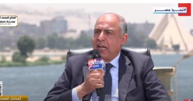 التليفزيون هذا المساء: محافظ المنيا: استرداد 300 ألف فدان معتدى عليها اللواء عماد كدوانى محافظ المنيا