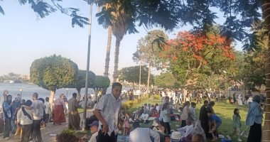 العيد فرحة.. حدائق القناطر الخيرية تستقبل المحتفلين بعيد الأضحى المبارك