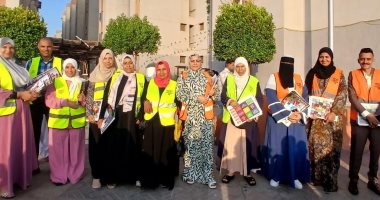 أنشطة صندوق مكافحة الإدمان داخل المناطق المطورة والحدائق العامة للتوعية بأضرار المخدرات جانب من أنشطة صندوق مكافحة الإدمان