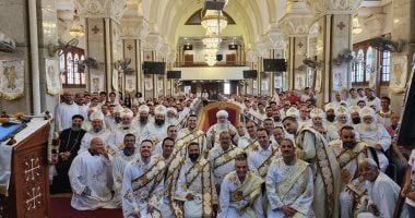 أنشطة رعوية بكنائس مصر فى المحافظات.. رسامة شمامسة وكهنة أنشطة رعوية بكنائس مصر فى المحافظات
