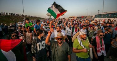مصدر ليبى: قافلة الصمود تصل إلى مدينة الزاوية غرب البلاد