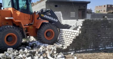 إزالة 238 حالة تعد على أراض زراعية وأملاك الدولة بسوهاج