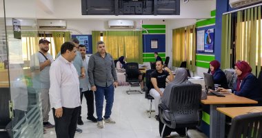 رئيس مياه المنوفية يتفقد سير العمل بفرع شبين الكوم 