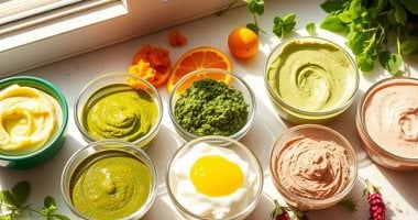 5 ماسكات للعناية بالبشرة بخطوات بسيطة.. تفتيح وترطيب وفوائد تانية اقنعة منزلية لجمال البشرة