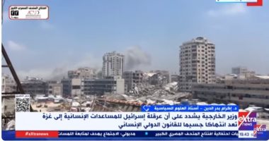 أستاذ علوم سياسية: إسرائيل مازالت تشن عدوانا وحشيا وتصعيد على قطاع غزة