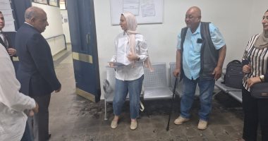 وزير الكهرباء يتفقد مستشفى الكهرباء بالماظة ويجرى حوارات مع العاملين والمرضى