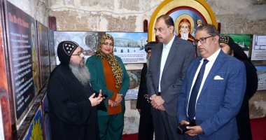 محافظ سوهاج يتفقد "الدير الأبيض" و"الدير الأحمر" ويوجه باستكمال أعمال الترميم جانب من جولة المحافظ