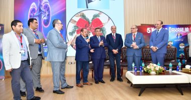 محافظ الدقهلية يشهد المؤتمر السنوى الخامس لوحدات الكلى