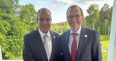 وزير الخارجية والهجرة يبحث مع نظيره النرويجى تعزيز العلاقات بين البلدين وزير الخارجية يلتقى نظيره النرويجى