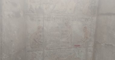 تونا الجبل بالمنيا.. مدينة الأموات التى تنبض بالحياة للمصرى القديم.. لوحات فنية تصور صناعة النبيذ والعطور والموازين على جدران معبد بيتوزيرس.. زارها الملك فاروق الأول.. وكتبت فيها رواية دعاء الكروان.. صور الحياة اليوميه للمصرى القديم