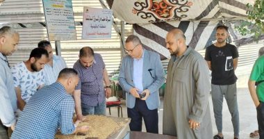 استمرار توافد محصول القمح وتوريد 292 ألف طن بمراكز التوريد والتخزين بالدقهلية