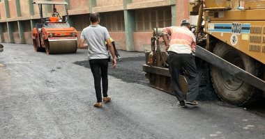 مشروعات حياة كريمة تُغير وجه قرية سندبسط بزفتى.. صور رصف قرية سندبسط