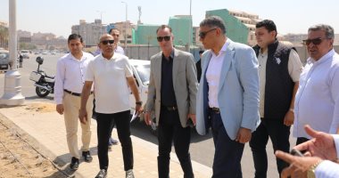 محافظ الجيزة يتفقد مشروعات تطوير الطرق المؤدية إلى المتحف المصرى الكبير.. صور محافظ الجيزة خلال تفقد مشروعات تطوير الطرق المحيطة والمؤدية للمتحف المصرى الكبير