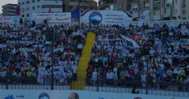 هتاف "بنحبك يا ريس" بمؤتمر شباب الدلتا لحزب مستقبل وطن