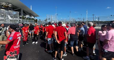 توافد جماهير الأهلي والزمالك على ملعب محمد بن زايد لحضور نهائي السوبر