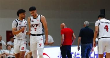 منتخب السلة الأولمبي يفوز على ألمانيا فى بطولة التحدي للشباب كرة السلة
