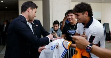 ريال مدريد يصل إلى أمريكا استعدادا للمشاركة فى كأس العالم للأندية.. صور تشابي ألونسو