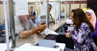 جولة مفاجئة لوزيرة التنمية المحلية بحي عابدين لمتابعة العمل بالمركز التكنولوجي