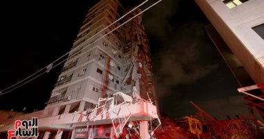 ضحايا صواريخ إيران 207 مصابين و4 قتلى وإقامة محطات لإسعاف الجرحى فى بات يام.. صور الصواريخ الإيرانية على بات يام