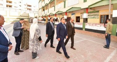 محافظ الدقهلية يتفقد لجان امتحانات الثانوية العامة ويوجه بتوفير كافة سبل الرعاية