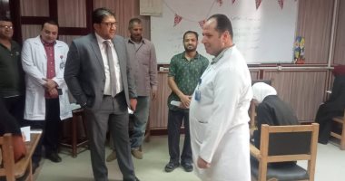 مدير فرع التأمين الصحى بالغربية يتفقد سير العمل والامتحانات بمستشفى مبرة طنطا