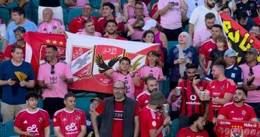 بى بى سى: جماهير الأهلى خطفت الأضواء فى مباراة افتتاح كأس العالم للأندية جماهير الأهلي في مباراة إنتر ميامي