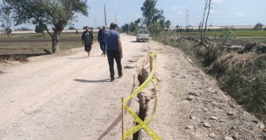 محافظ كفر الشيخ: بدء إصلاح طريق صندلا- الجوهري فورًا ووفق أعلى المعايير